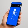 כיסוי בעיצוב אישי עם השם שלך לדגם - Google Pixel 6 Pro 5G בעיצוב סקלטון