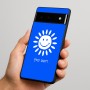 כיסוי בעיצוב אישי עם השם שלך לדגם - Google Pixel 6 Pro 5G בעיצוב שמש