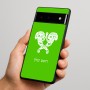 כיסוי בעיצוב אישי עם השם שלך לדגם - Google Pixel 6 Pro 5G בעיצוב פרחי קרן