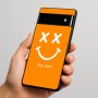 כיסוי בעיצוב אישי עם השם שלך לדגם - Google Pixel 6 Pro 5G בעיצוב סמיילי