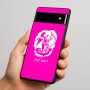 כיסוי בעיצוב אישי עם השם שלך לדגם - Google Pixel 6 Pro 5G בעיצוב אנג'ל מוזיקלי