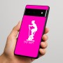 כיסוי בעיצוב אישי עם השם שלך לדגם - Google Pixel 6 Pro 5G בעיצוב אימון ספינינג - אישה