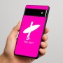 כיסוי בעיצוב אישי עם השם שלך לדגם - Google Pixel 6 Pro 5G בעיצוב גלישה - גלישה
