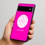 כיסוי בעיצוב אישי עם השם שלך לדגם - Google Pixel 6 Pro 5G בעיצוב לוח שנה אצטקי של המאיה