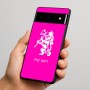 כיסוי בעיצוב אישי עם השם שלך לדגם - Google Pixel 6 Pro 5G בעיצוב אריה