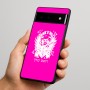כיסוי בעיצוב אישי עם השם שלך לדגם - Google Pixel 6 Pro 5G בעיצוב רוקנרול