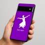 כיסוי בעיצוב אישי עם השם שלך לדגם - Google Pixel 6 Pro 5G בעיצוב בלרינה