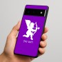 כיסוי בעיצוב אישי עם השם שלך לדגם - Google Pixel 6 Pro 5G בעיצוב קופידון