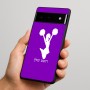 כיסוי בעיצוב אישי עם השם שלך לדגם - Google Pixel 6 Pro 5G בעיצוב מעודדת