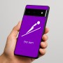 כיסוי בעיצוב אישי עם השם שלך לדגם - Google Pixel 6 Pro 5G בעיצוב קפיצת סקי אולימפית
