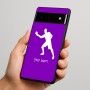 כיסוי בעיצוב אישי עם השם שלך לדגם - Google Pixel 6 Pro 5G בעיצוב שחקן פינג פונג
