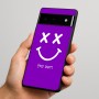 כיסוי בעיצוב אישי עם השם שלך לדגם - Google Pixel 6 Pro 5G בעיצוב סמיילי