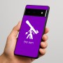 כיסוי בעיצוב אישי עם השם שלך לדגם - Google Pixel 6 Pro 5G בעיצוב טלסקופ