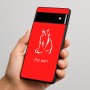 כיסוי בעיצוב אישי עם השם שלך לדגם - Google Pixel 6 Pro 5G בעיצוב חתול