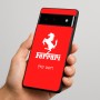כיסוי בעיצוב אישי עם השם שלך לדגם - Google Pixel 6 Pro 5G בעיצוב פרארי