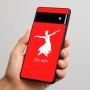 כיסוי בעיצוב אישי עם השם שלך לדגם - Google Pixel 6 Pro 5G בעיצוב בלרינה