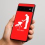 כיסוי בעיצוב אישי עם השם שלך לדגם - Google Pixel 6 Pro 5G בעיצוב גריל ברביקיו