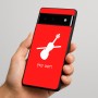 כיסוי בעיצוב אישי עם השם שלך לדגם - Google Pixel 6 Pro 5G בעיצוב כינור