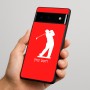 כיסוי בעיצוב אישי עם השם שלך לדגם - Google Pixel 6 Pro 5G בעיצוב שחקן גולף