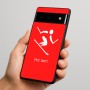 כיסוי בעיצוב אישי עם השם שלך לדגם - Google Pixel 6 Pro 5G בעיצוב סקי אולימפי