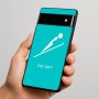 כיסוי בעיצוב אישי עם השם שלך לדגם - Google Pixel 6 Pro 5G בעיצוב קפיצת סקי אולימפית