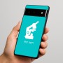 כיסוי בעיצוב אישי עם השם שלך לדגם - Google Pixel 6 Pro 5G בעיצוב מיקרוסקופ