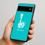 כיסוי בעיצוב אישי עם השם שלך לדגם - Google Pixel 6 Pro 5G בעיצוב פסל החירות