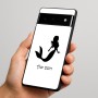 כיסוי בעיצוב אישי עם השם שלך לדגם - Google Pixel 6 Pro 5G בעיצוב בתולת ים - אישה