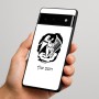 כיסוי בעיצוב אישי עם השם שלך לדגם - Google Pixel 6 Pro 5G בעיצוב אנג'ל מוזיקלי