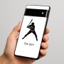 כיסוי בעיצוב אישי עם השם שלך לדגם - Google Pixel 6 Pro 5G בעיצוב שחקן בייסבול