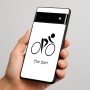 כיסוי בעיצוב אישי עם השם שלך לדגם - Google Pixel 6 Pro 5G בעיצוב אופניים אולימפיים