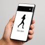 כיסוי בעיצוב אישי עם השם שלך לדגם - Google Pixel 6 Pro 5G בעיצוב רץ רץ אישה