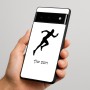 כיסוי בעיצוב אישי עם השם שלך לדגם - Google Pixel 6 Pro 5G בעיצוב רץ