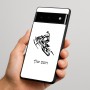 כיסוי בעיצוב אישי עם השם שלך לדגם - Google Pixel 6 Pro 5G בעיצוב אופנוע שלג