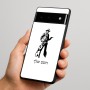 כיסוי בעיצוב אישי עם השם שלך לדגם - Google Pixel 6 Pro 5G בעיצוב קאובוי המערב הפרוע