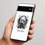 כיסוי בעיצוב אישי עם השם שלך לדגם - Google Pixel 6 Pro 5G בעיצוב רוקנרול