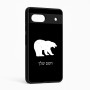 כיסוי בעיצוב אישי עם השם שלך לדגם - Google Pixel 6a 5G בעיצוב דוב