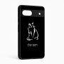 כיסוי בעיצוב אישי עם השם שלך לדגם - Google Pixel 6a 5G בעיצוב חתול