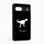 כיסוי בעיצוב אישי עם השם שלך לדגם - Google Pixel 6a 5G בעיצוב דינוזאור
