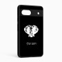 כיסוי בעיצוב אישי עם השם שלך לדגם - Google Pixel 6a 5G בעיצוב ראש פיל