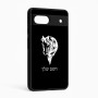 כיסוי בעיצוב אישי עם השם שלך לדגם - Google Pixel 6a 5G בעיצוב ראש סוס