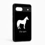 כיסוי בעיצוב אישי עם השם שלך לדגם - Google Pixel 6a 5G בעיצוב סוס