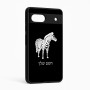 כיסוי בעיצוב אישי עם השם שלך לדגם - Google Pixel 6a 5G בעיצוב זברה
