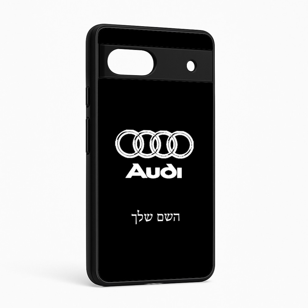כיסוי בעיצוב אישי עם השם שלך לדגם - Google Pixel 6a 5G בעיצוב אאודי
