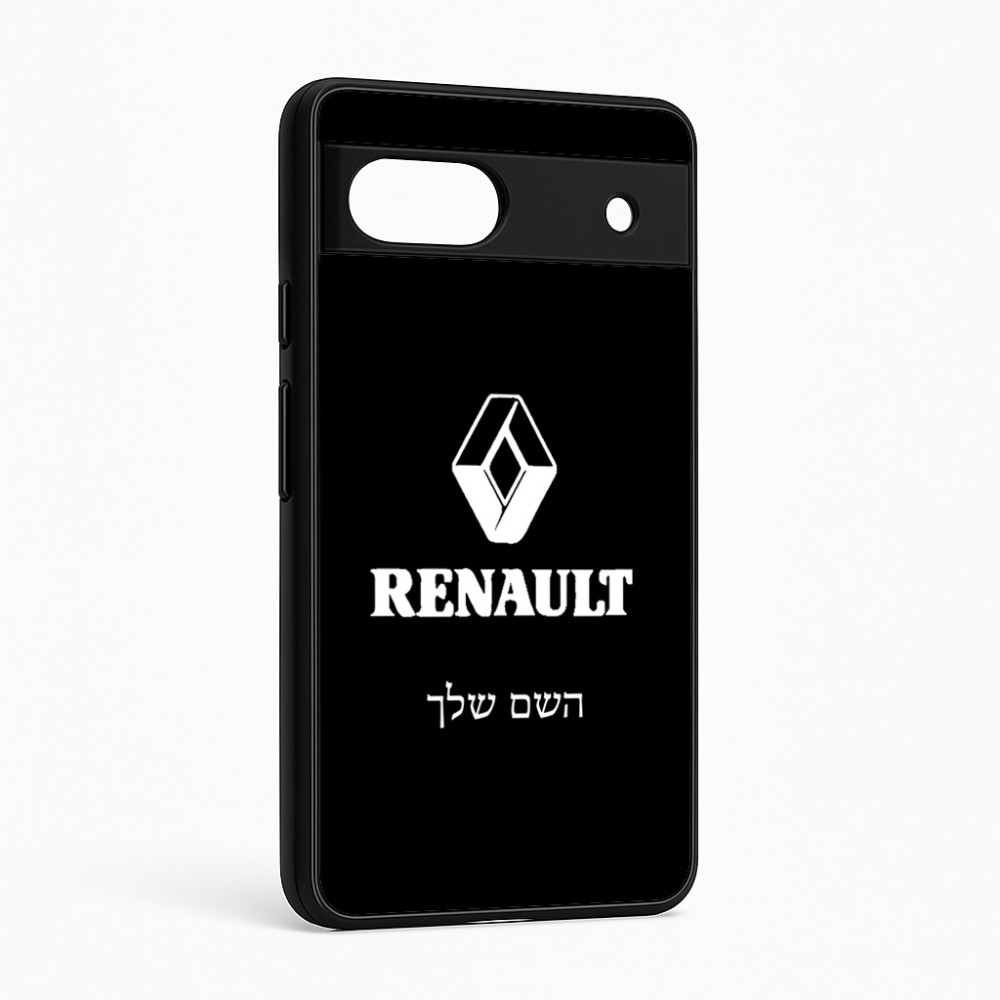 כיסוי בעיצוב אישי עם השם שלך לדגם - Google Pixel 6a 5G בעיצוב רנו