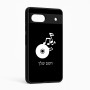 כיסוי בעיצוב אישי עם השם שלך לדגם - Google Pixel 6a 5G בעיצוב תקליטור - אזור מוזיקה