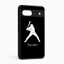 כיסוי בעיצוב אישי עם השם שלך לדגם - Google Pixel 6a 5G בעיצוב שחקן בייסבול