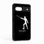 כיסוי בעיצוב אישי עם השם שלך לדגם - Google Pixel 6a 5G בעיצוב לוחם סייף