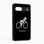 כיסוי בעיצוב אישי עם השם שלך לדגם - Google Pixel 6a 5G בעיצוב אופניים אולימפיים
