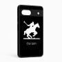כיסוי בעיצוב אישי עם השם שלך לדגם - Google Pixel 6a 5G בעיצוב שחקן פולו - סוס